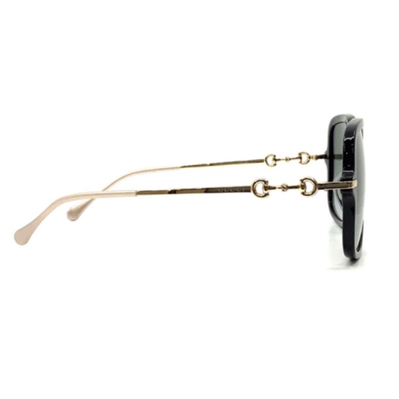 Gucci Horsebit Black Sunglasses - Picture 5 of 9